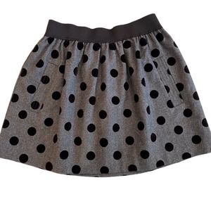 BODY by VICTORIA’S SECRET Polka Dot Wool Skirt